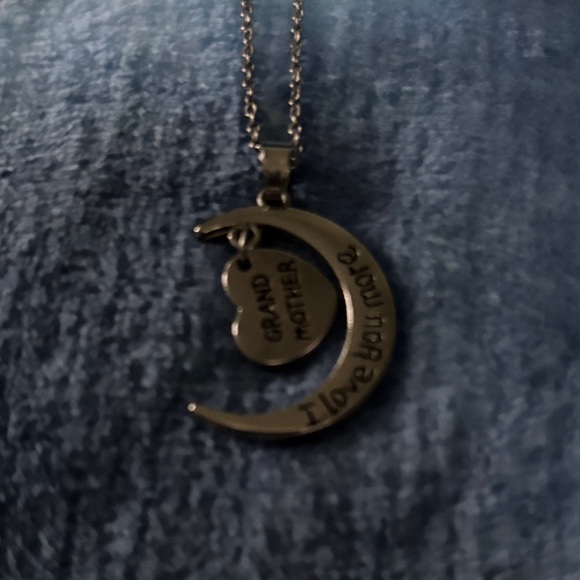 Grandmother I Love You More Pendant Necklace - Picture 3 of 5